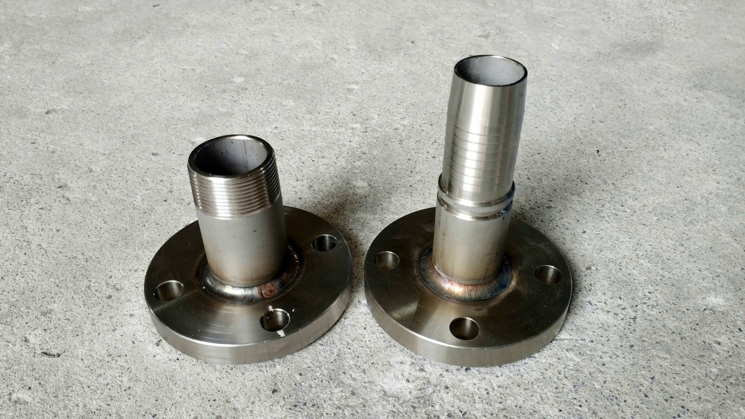 Mặt bích có ren và đuôi chuột (flange)