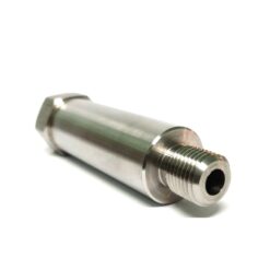 Alternative view of Đầu nối ống gia công CNC dài 165mm, hàng inox