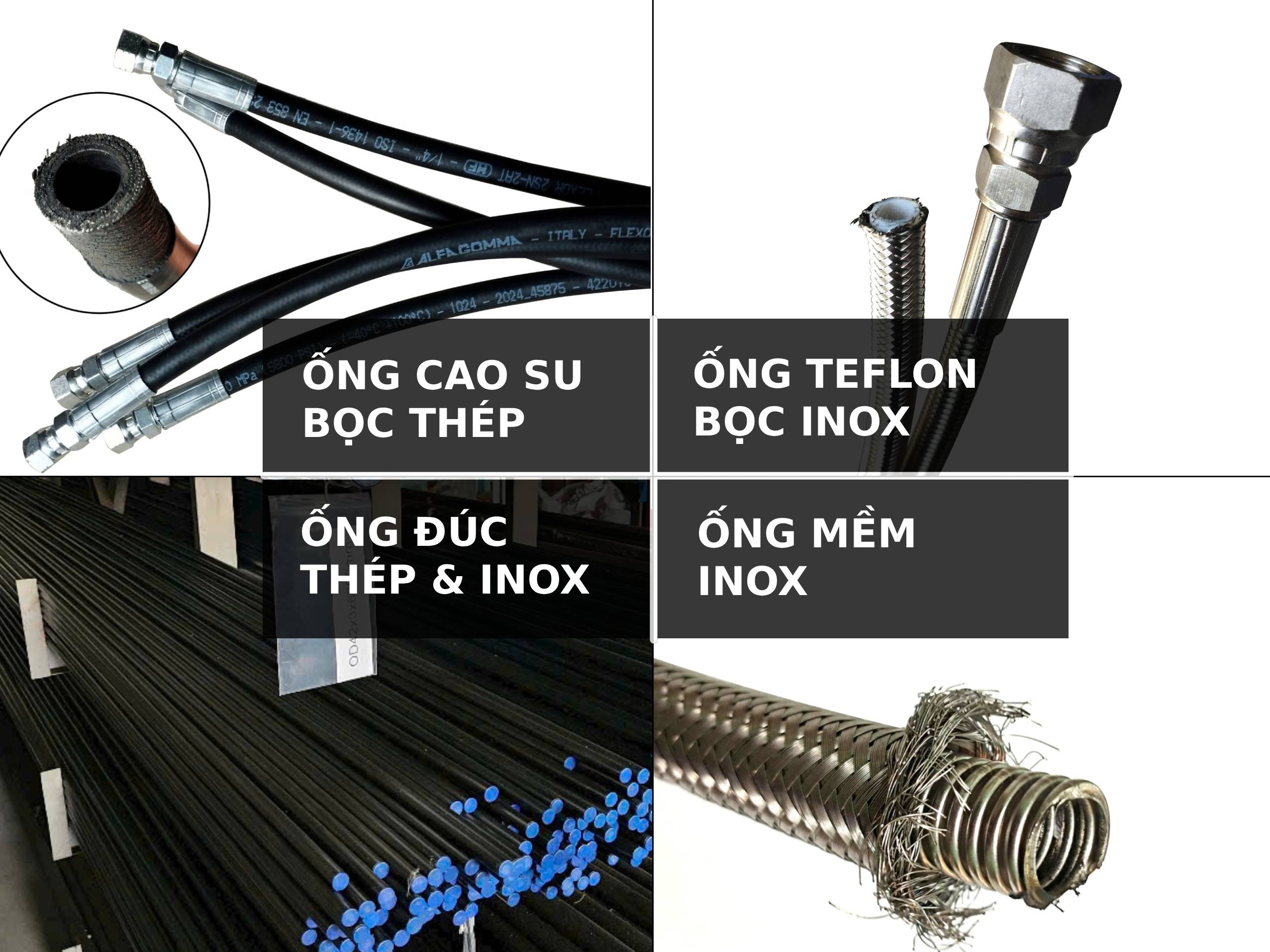 Các loại ống thủy lực