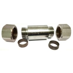 Đầu nối xuyên vách hàn thủy lực DIN 2353