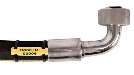 Gắn tag name định danh cho ống tuy ô