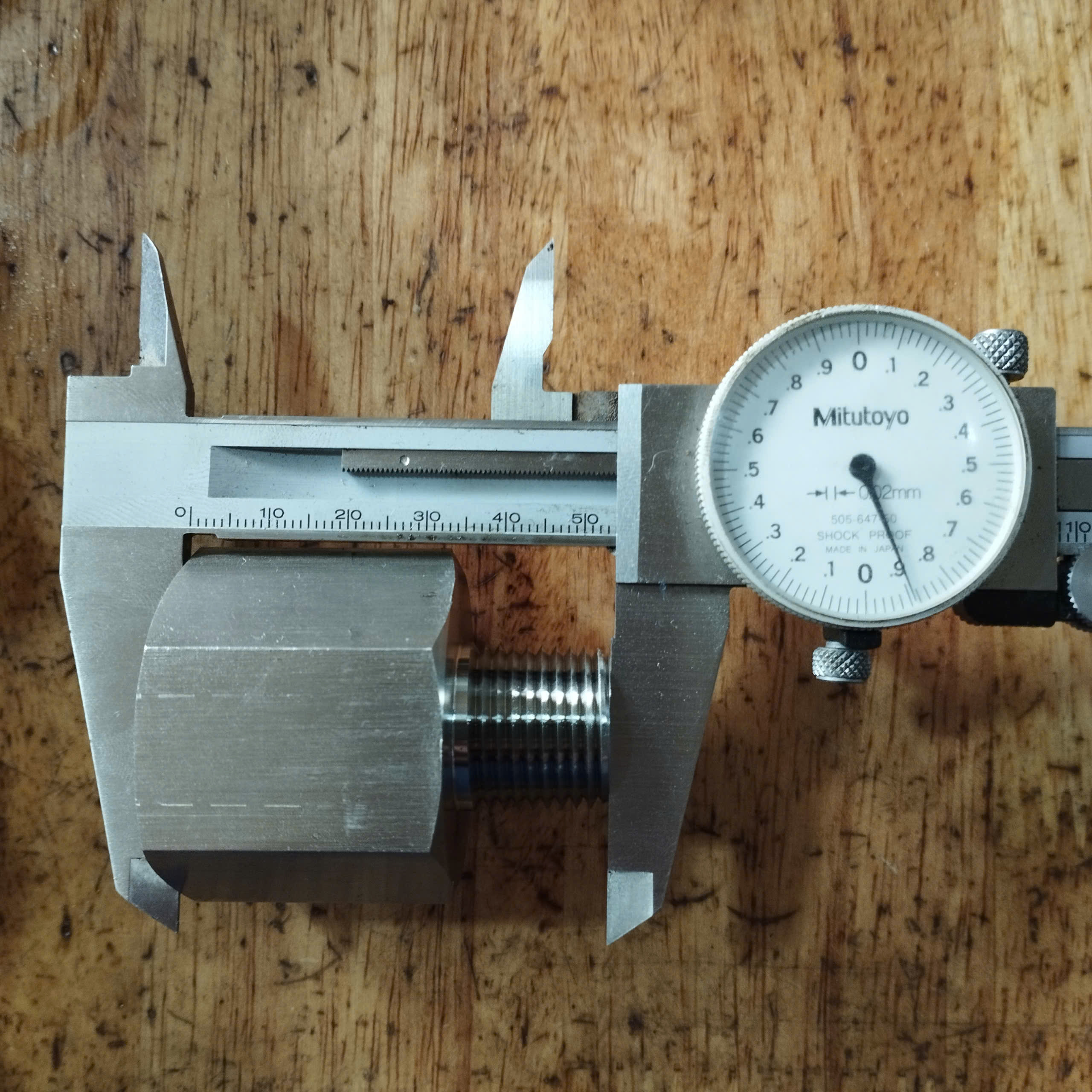 Đầu nối chế tạo mới ren thủy lực 21 34