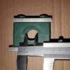 Kẹp ống thủy lực nhựa loại nặng kẹp đơn OD25mm