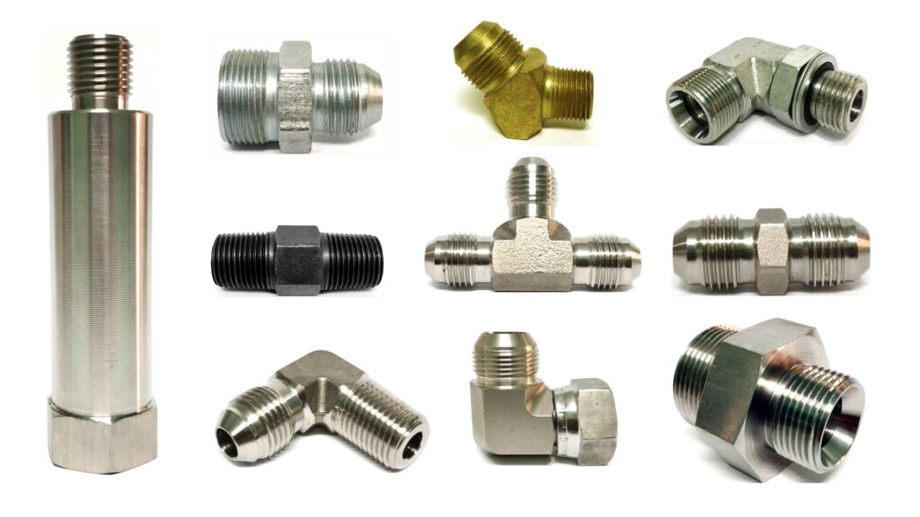 Rắc co & đầu nối thẳng ren ngoài